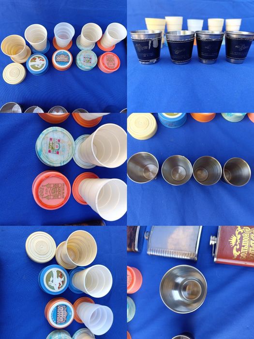 Советскиая армейская военная фляга СССР алюминиевая  для коллекции