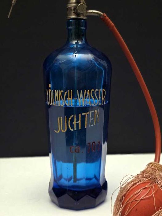 UNIKAT Szklany dozownik do wody kolońskiej lata 30-te Kölnisch Wasser
