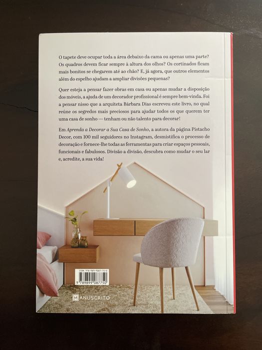 Livro “Aprenda a Decorar a sua Casa de Sonho” - Barbara Dias