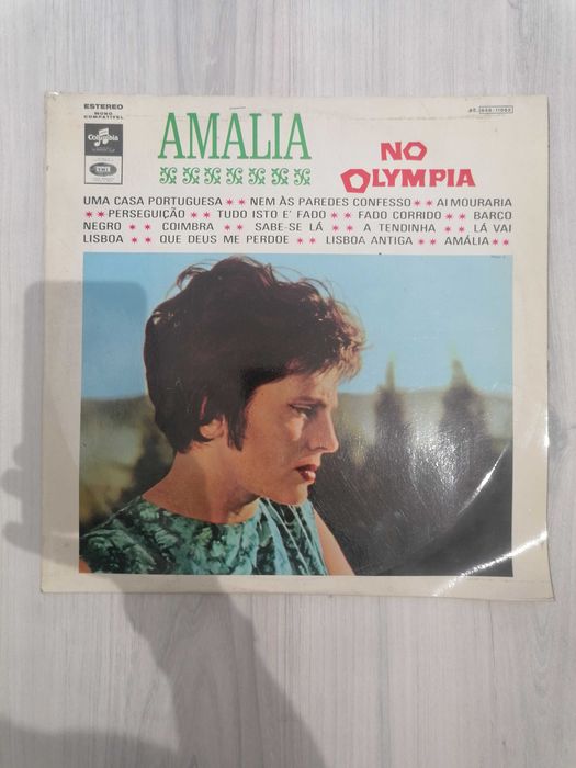 5-Discos Vinil Amália Rodrigues
