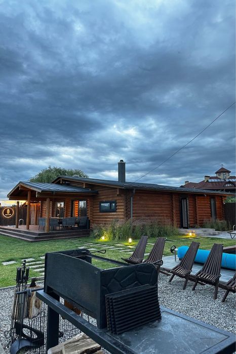 Аренда дома посуточно, БАНЯ на дровах + купель Харьков!