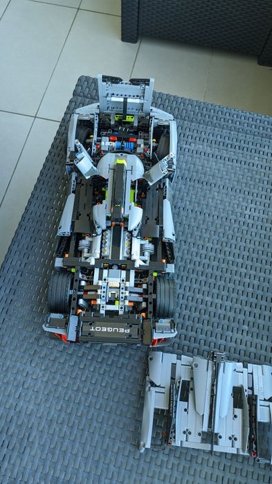 PEUGEOT 9X8 24H Le Mans Hybrid Hypercar technic de 1775 peças