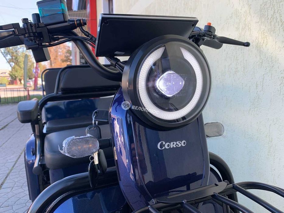 Електротрицикл Corso Sig L 72V 24Ah 1200W