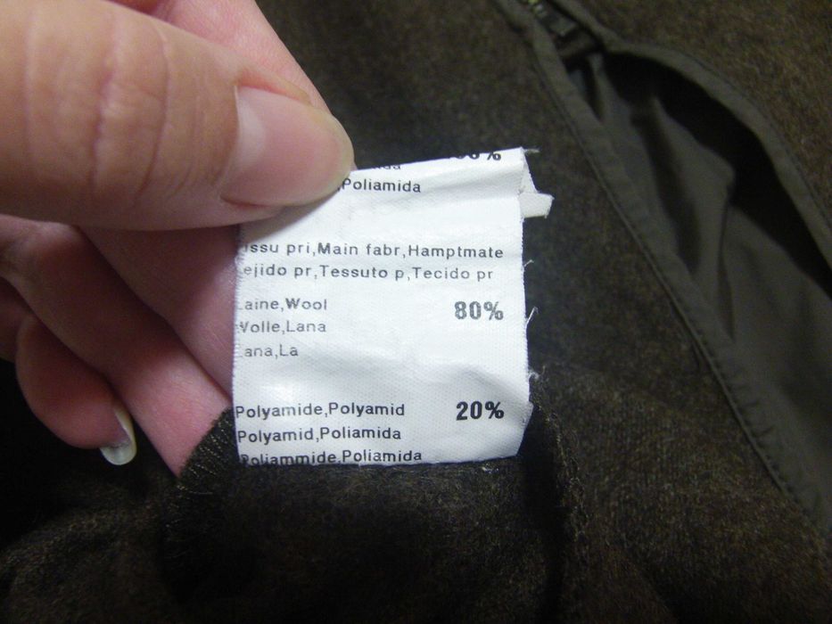 Юбка (спідниця) теплая, зимняя шерстяная (шерсть) хаки (миди)