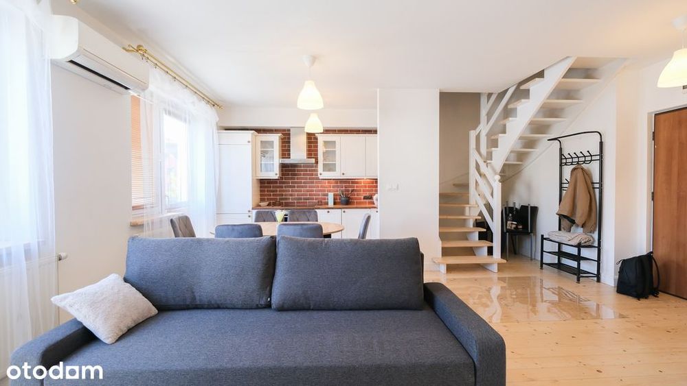 Dwupoziomowy apartament 67 m² | ostatnie piętro |