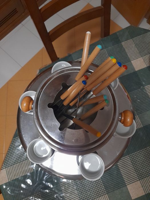 Fondue de inox nunca usado