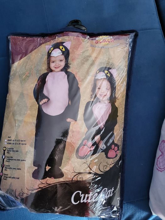 Strój kotek 12-24 miesiące