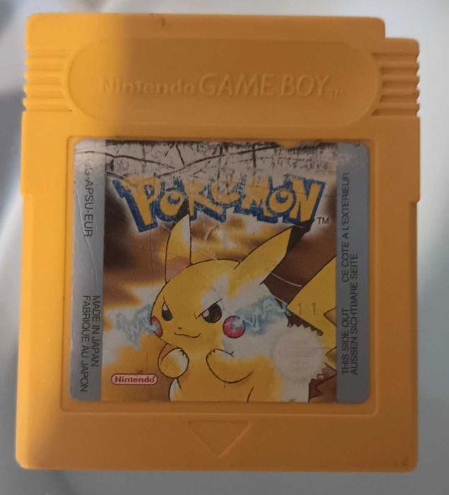 Pokémon yellow gameboy