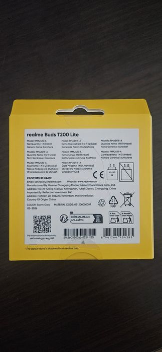 Słuchawki realme Buds T200 Lite