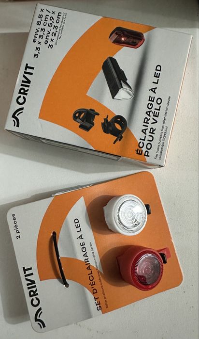 Вело фара,габарит,фонарик CRIVIT