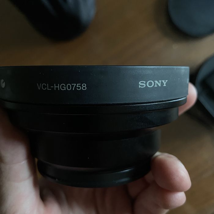 Sony VCL0758 ширококутна лінза