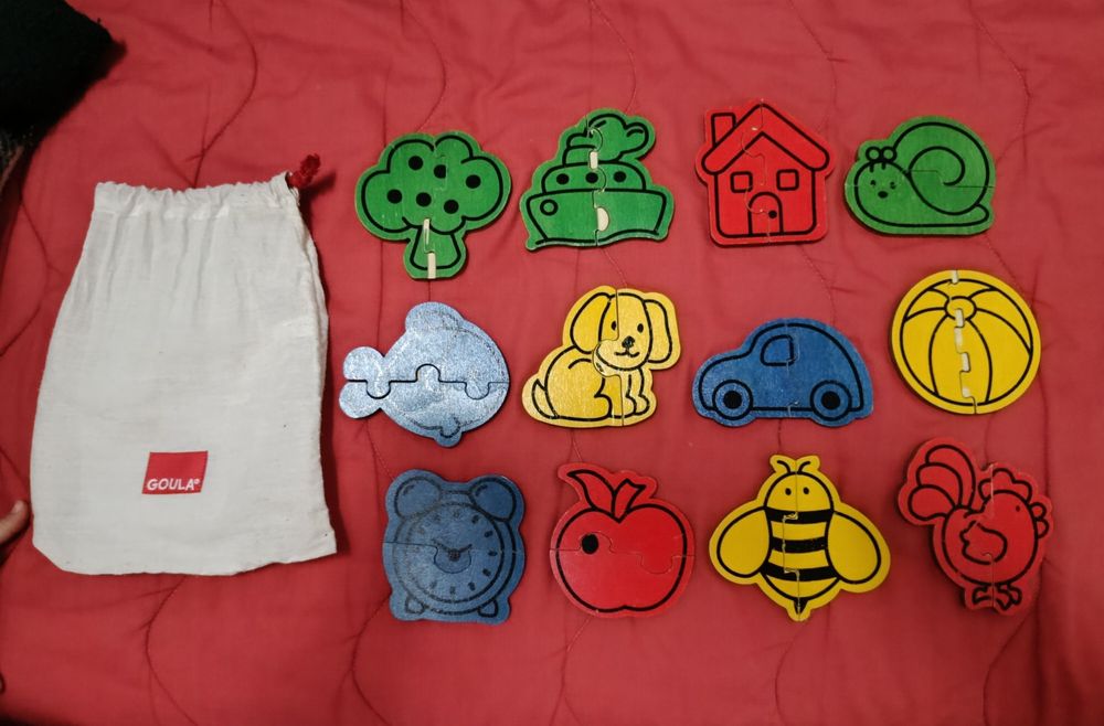 12 Puzzles goula + saco