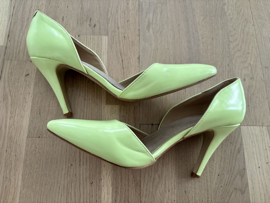 Szpilki buty na obcasie Vices neon 38