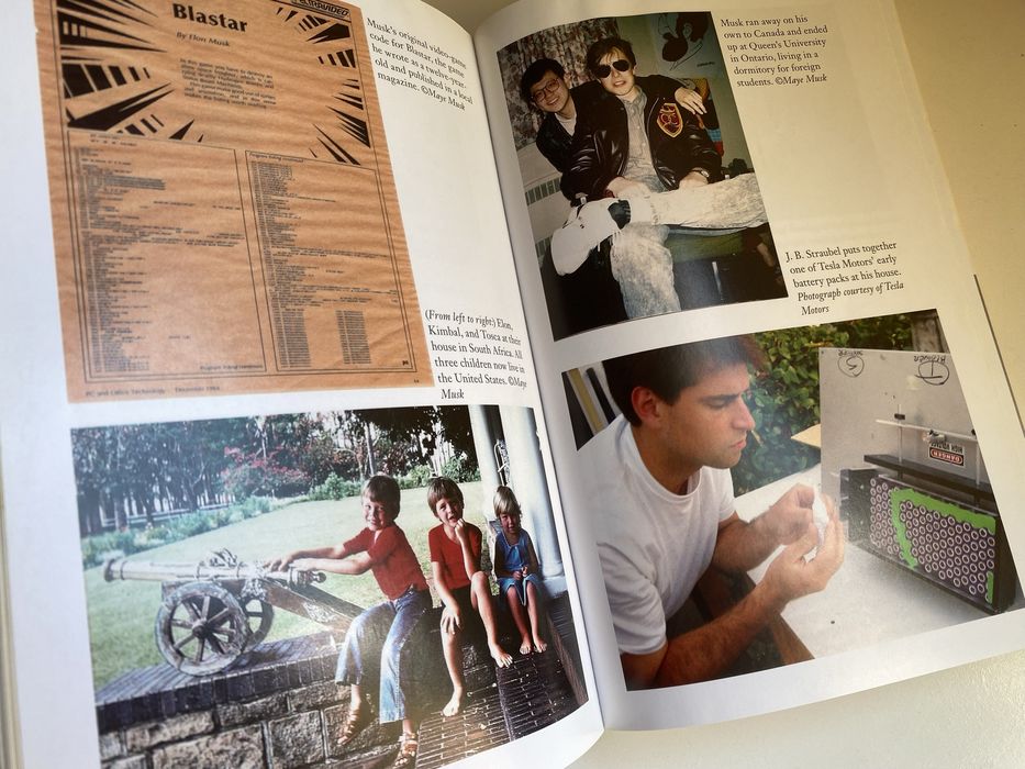 Livro biografia de Elon Musk da Tesla e SpaceX