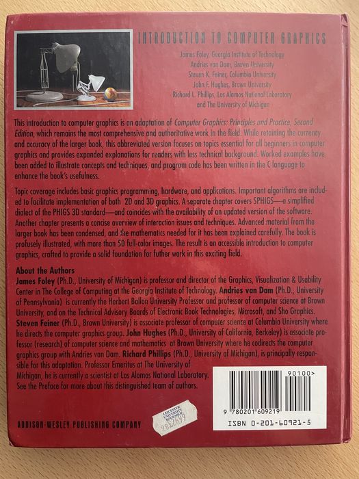 Introduction to computer graphics