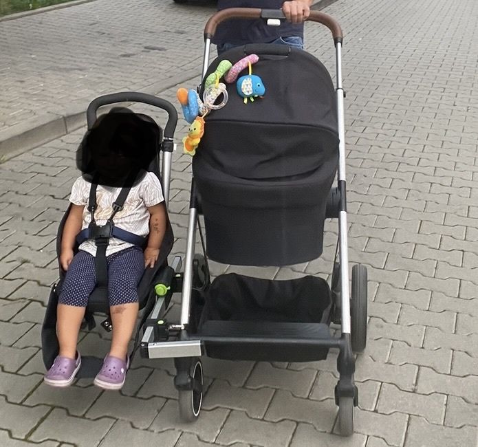 Dostawka / wózek Buggypod io przystawka