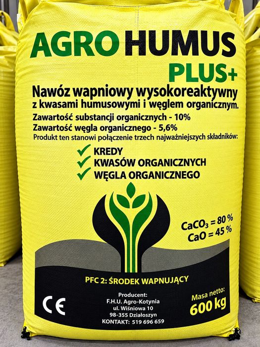 Wapno Granulowane TurboCal plus, Magnezowe TurboMag i Czarna Kreda Siarczan Wapnia.