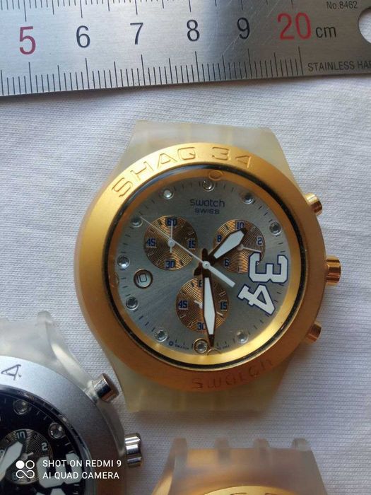 Годинник в стилі Swatch Irony Diaphane 40 mm