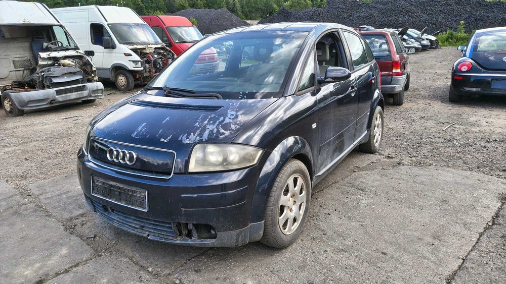 Audi A2 1.4 5F5F, Drzwi tylne lewe prawe, Części FV Transport/Dostawa