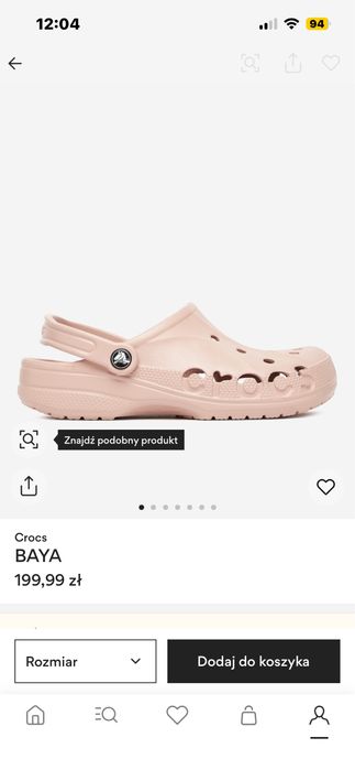 Klapki crosy nowe