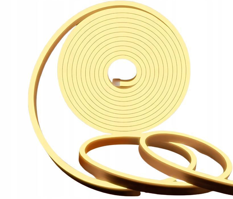 Taśma Led Ksibnw Neon, Ciepła, 50 M, Z Zasilaczem Led 230 V, Ip65