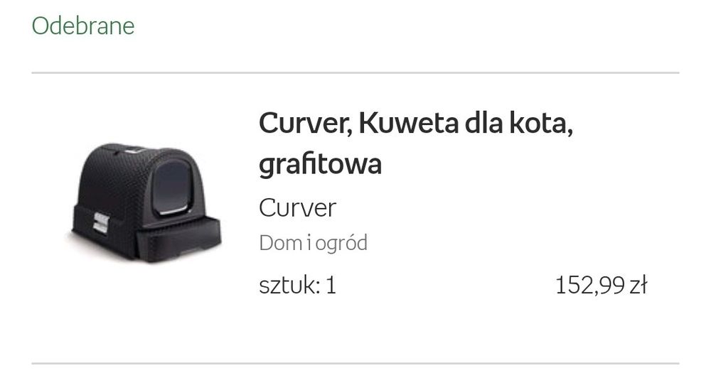 Duża kuweta dla kota