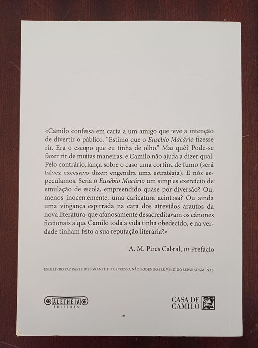 Camilo Castelo Branco - Eusébio Macário
