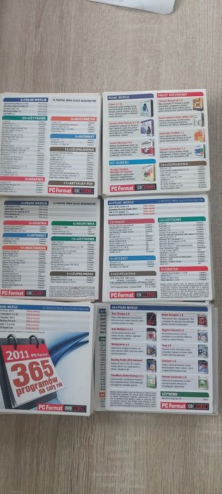 PC Format płytki CD ZESTAW 62 sztuki