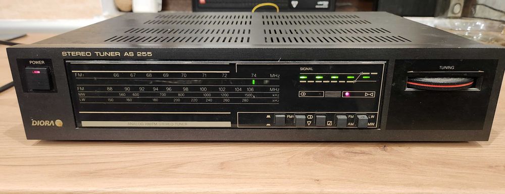 polskie radio jak nowe, stereo Diora Tuner AS 255 , 100% sprawne