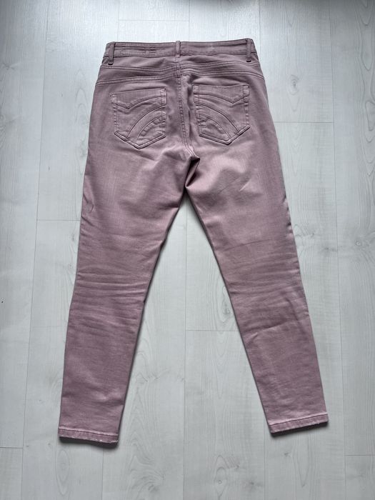 Jeansy brudny róż