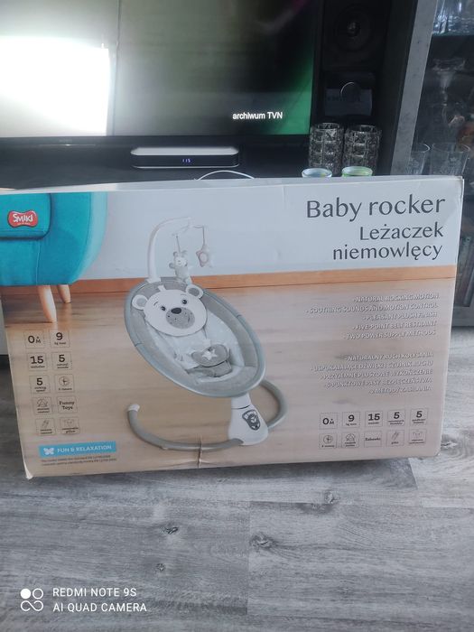 Leżaczek niemowlęcy Baby rocker