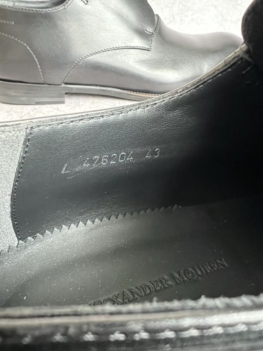Alexander MQUEEN туфли мужские 43