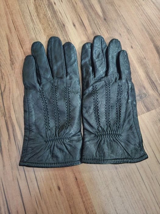 Rękawiczki skórzane S