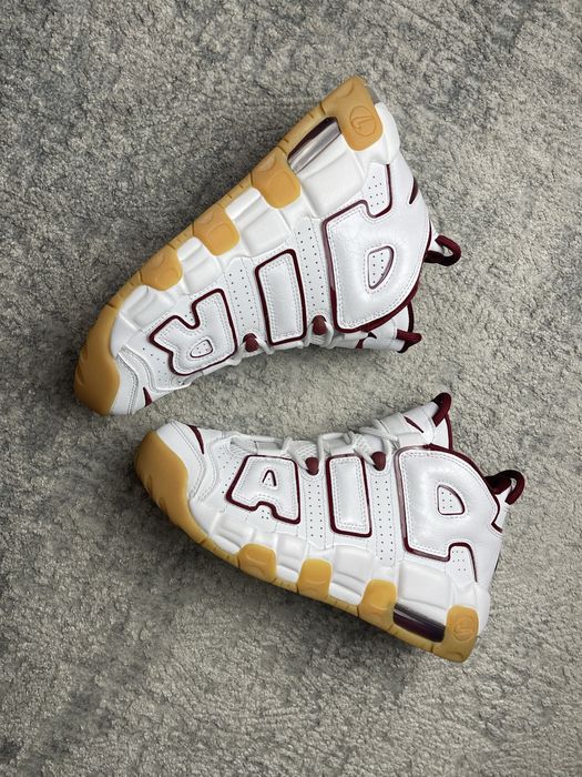 Nike Air More Uptempo 36.5 Burgund White *NOWE*