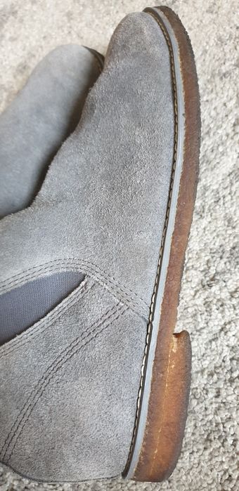 Sztyblety botki polbuty zamsz Esprit