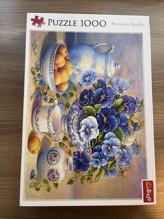 Пазли Trefl Premium Quality  Blue bouquet puzzle 1000
