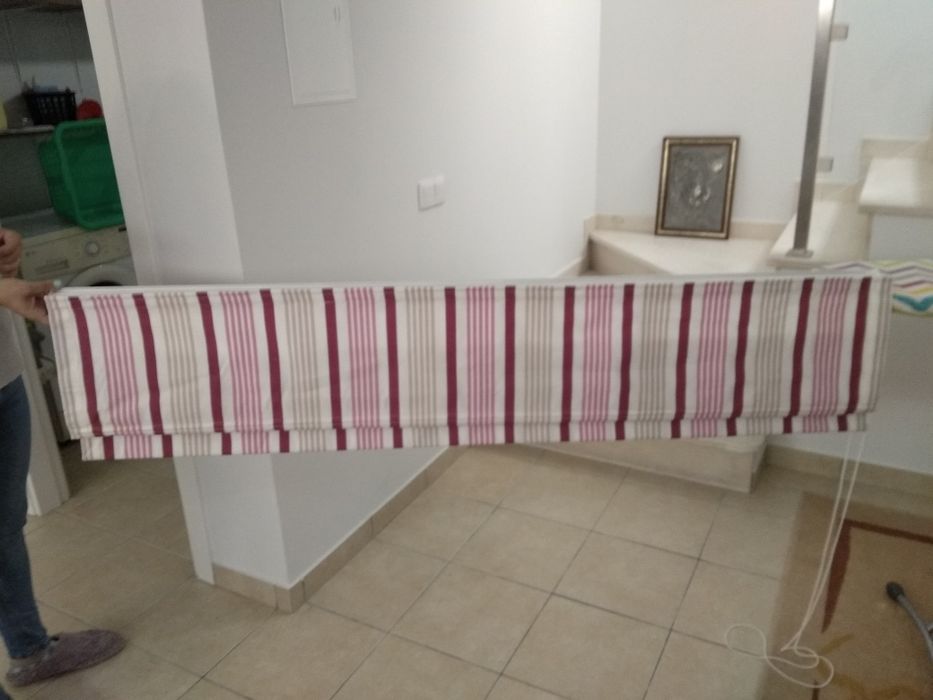 Cortinados estilo japonesas para quarto de menina