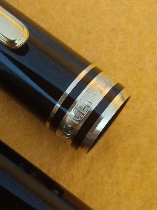 Caneta tinteiro / aparo, Meisterstück 144 aparo em Ouro