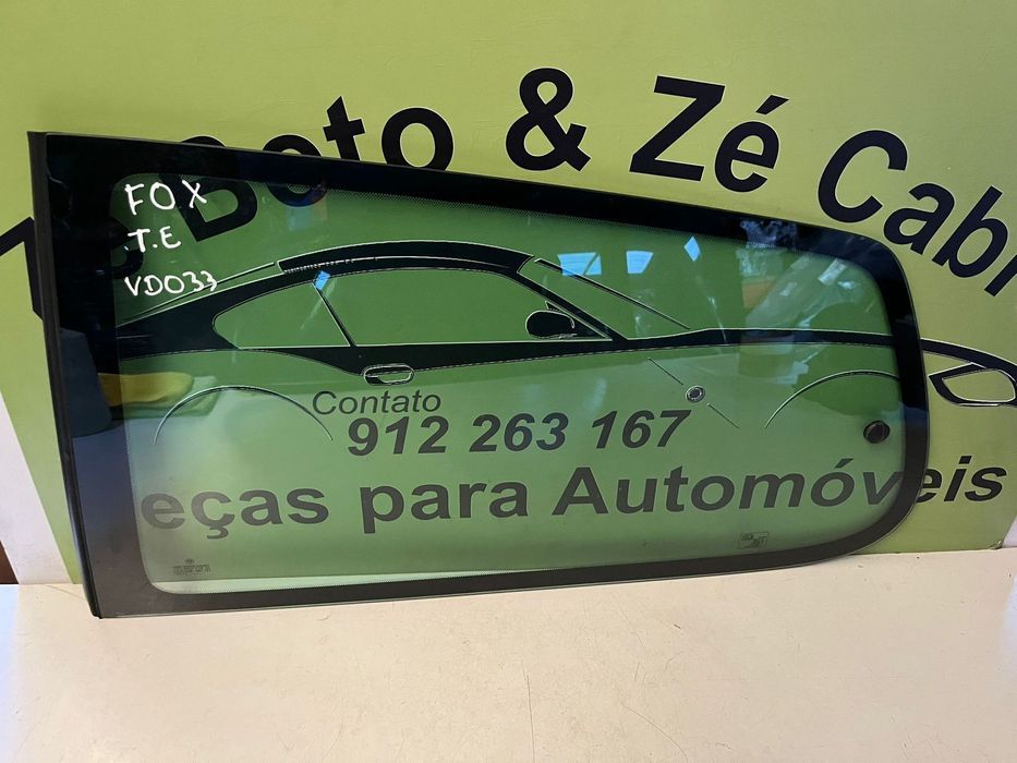 Vw Fox - VIDRO TRAS LATERAL - VD033