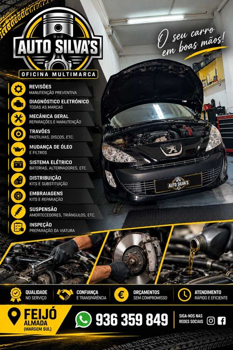 AUTO SILVA’S –OFICINA | feijó- almada