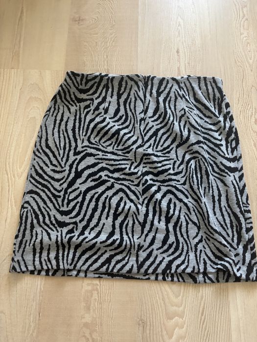 Spódnica mini zebra 12 L spódniczka