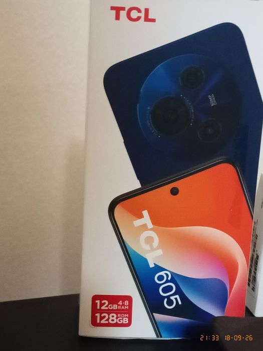 Tcl 605 novo com 1 semana/factura e garantia 3 anos/12gb ram