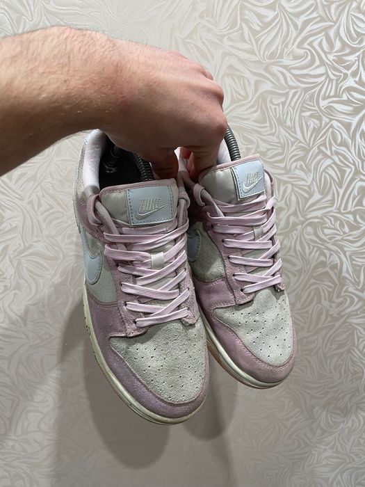 Кросівки  Nike Dunk Low Sail Pearl Pink / Teddy Bear Pink кросівки найк данк 42