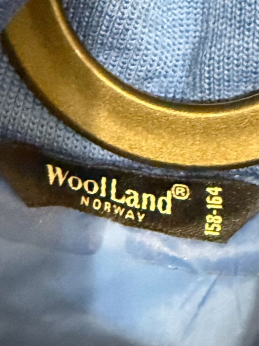 Bezrękawnik kamizelka WoolLand 158/164 z wełną merino wool