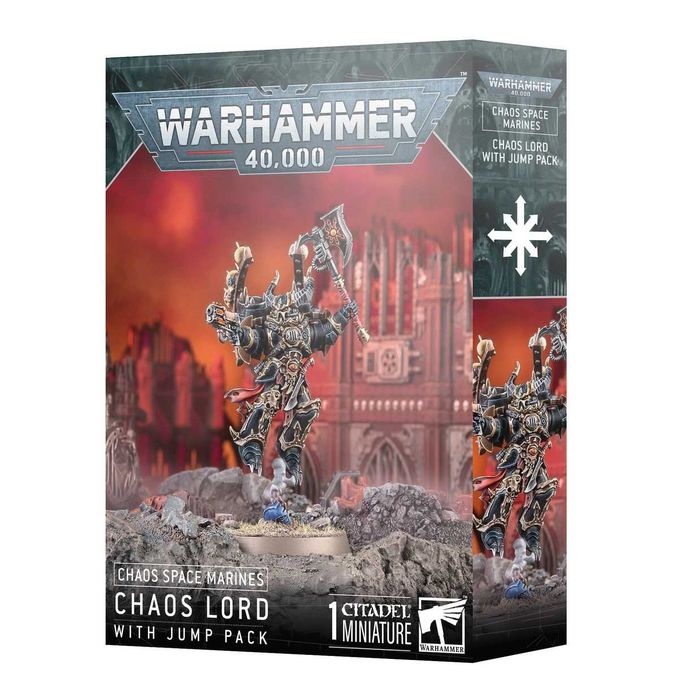 Warhammer 40.000: Chaos Space Marines Chaos Lord with Jump Pack
