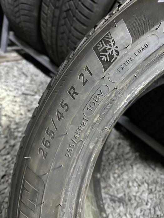 Резина 265/45/21 Michelin R21 зима шини комплект 90% 2024