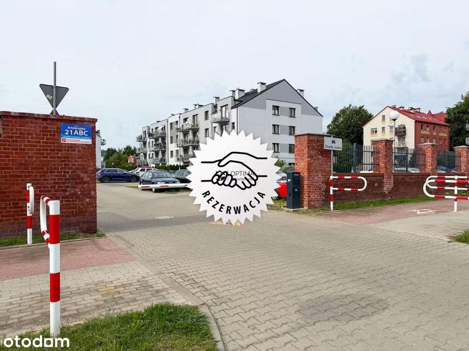 2 pokoje, 52,64m2, miejsce parkingowe