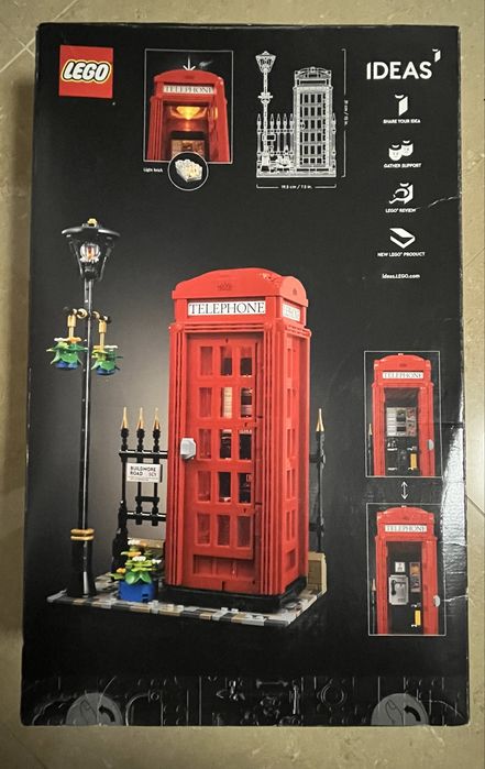 Lego 21347 - Cabine Telefonica novo, selado e original
