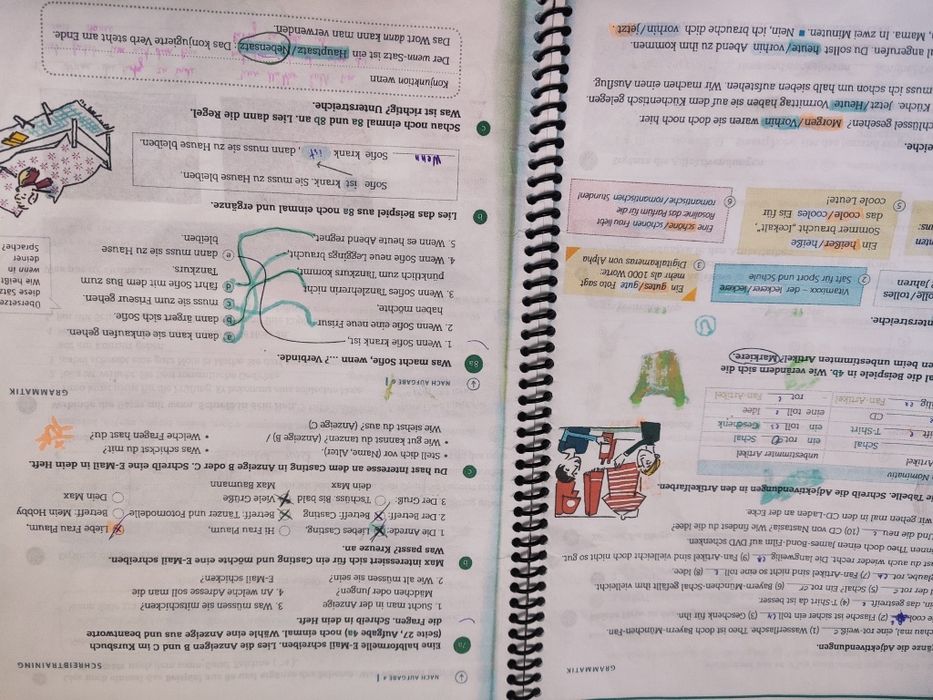 Beste Freunde. Kursbuch+Arbeitsbuch. A2.2. Hueber. Німецька мова книг