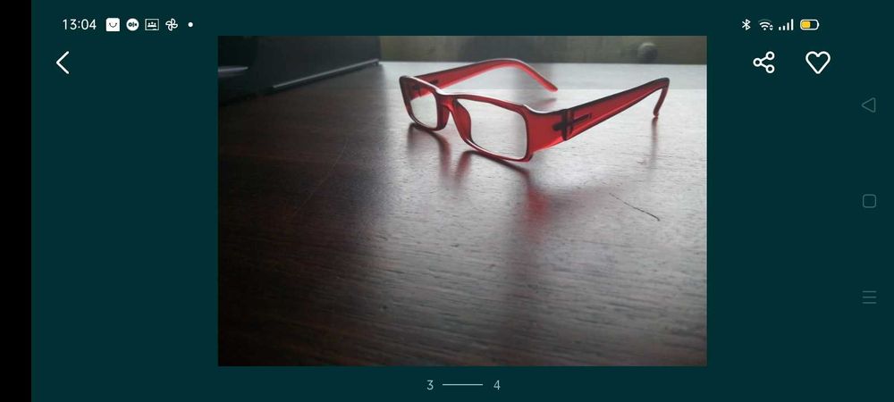 Armação de óculos de senhora